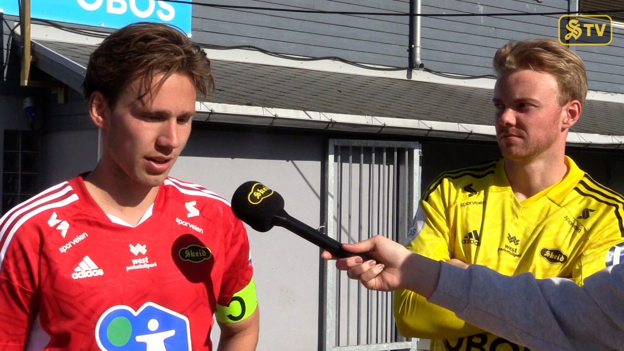 Intervju med Fredrik og Lars etter Skeid - Mjøndalen